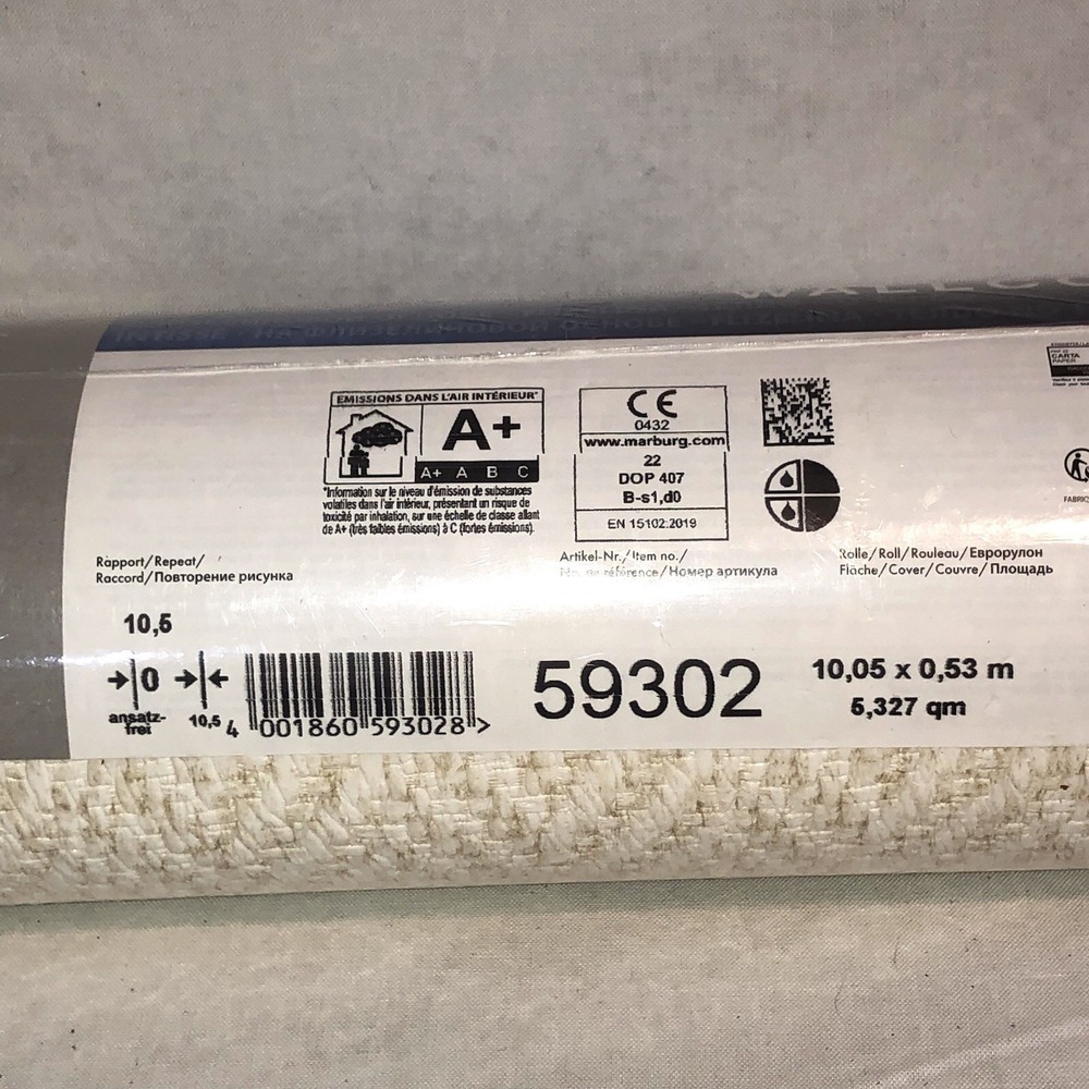 NEW Marburg Wallcoverings Wallpaper 59302 10,05 x 0,53 m 5,327 qm - Picture 4 of 9